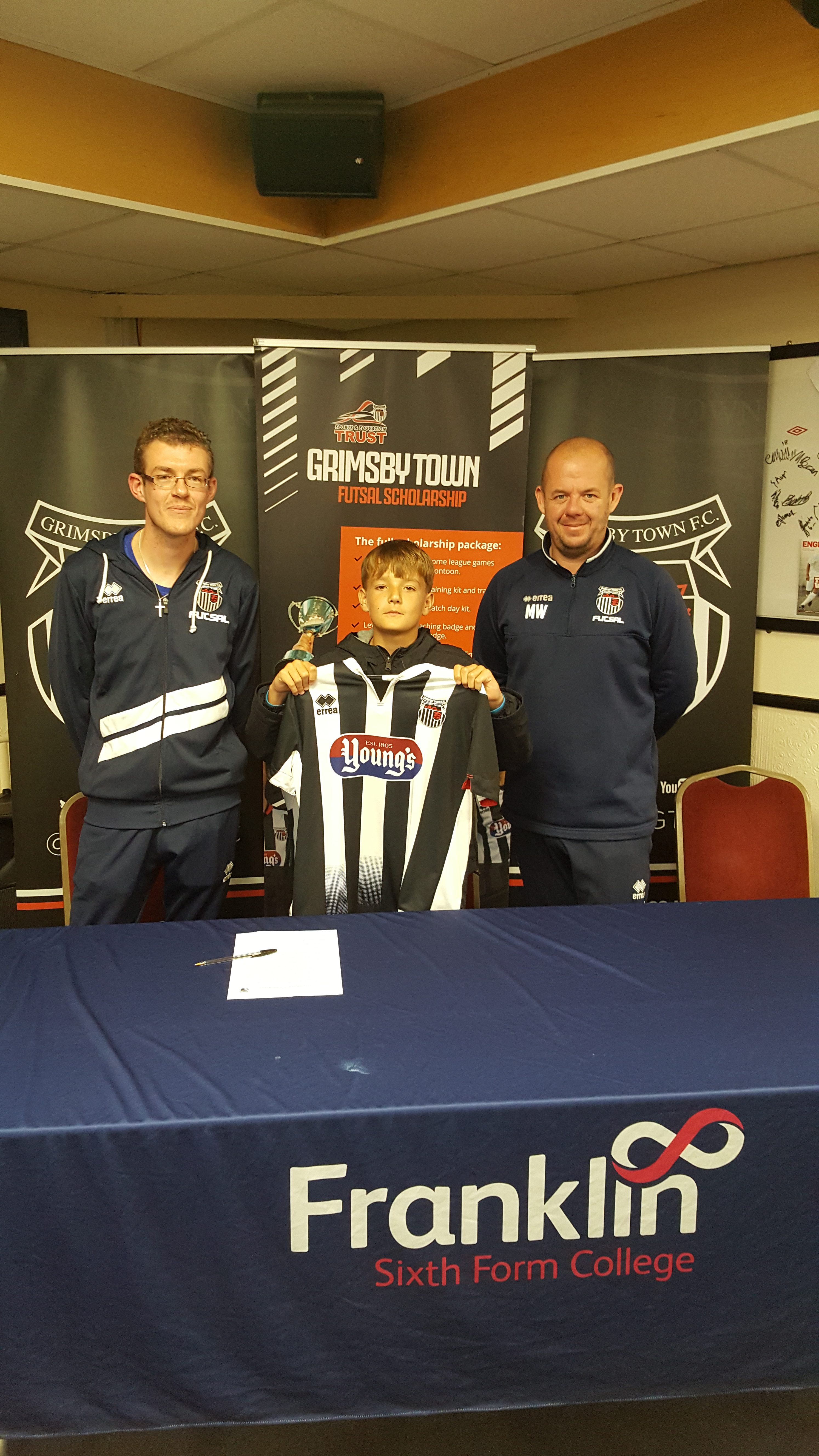 Brad James Grimsby Town Sports & Education Trust